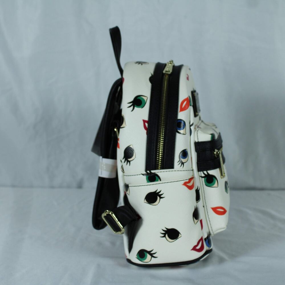 Loungefly Disney Princess Eyes & Lips Mini Backpack – OG Heart Logo 2017 NWT HTF - Picture 6 of 14